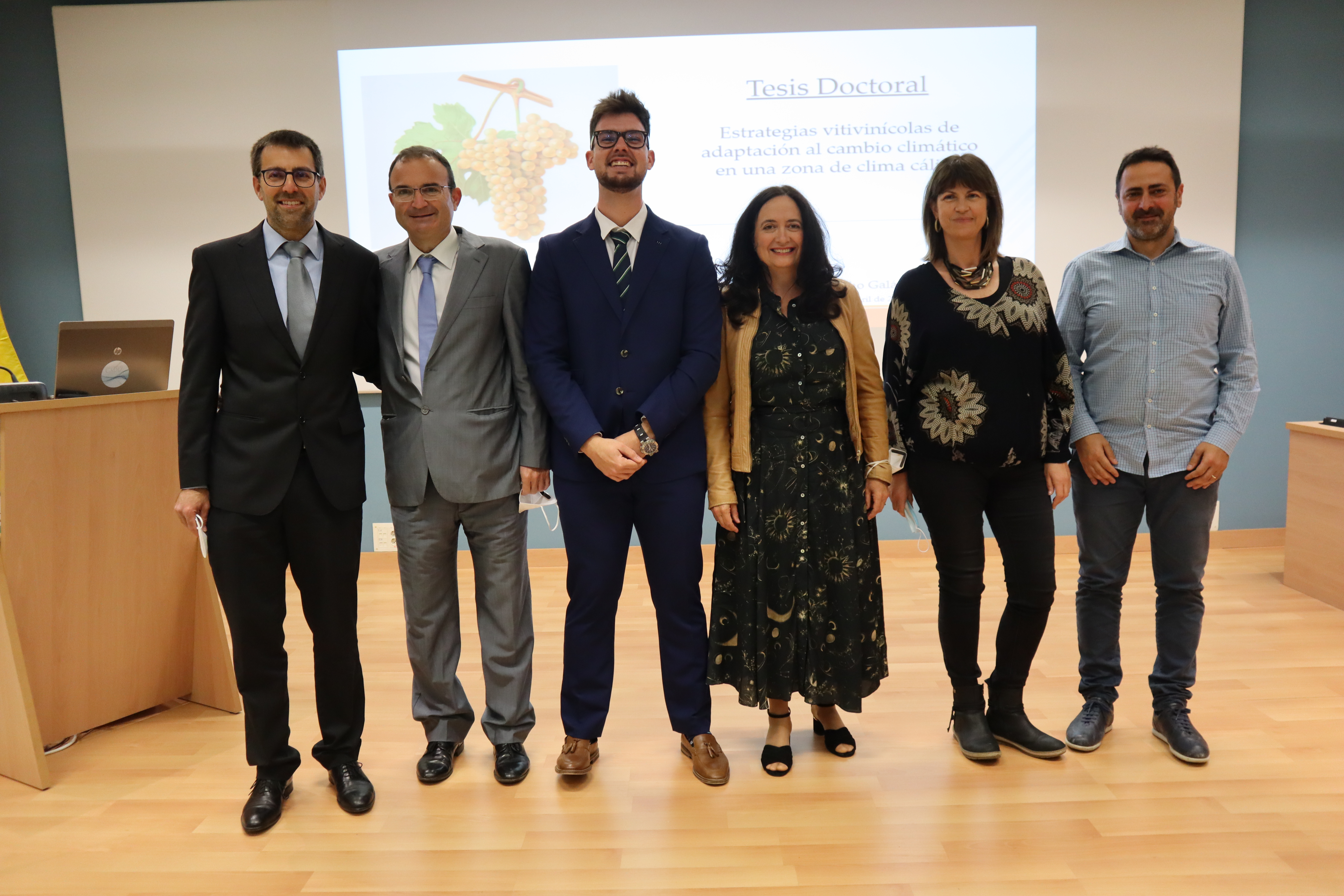 Thesis defense of “Viticultural Strategies for Adaptation to Climate Change in a Warm Climate Zone”