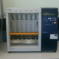 Sistema automatizado para determinación de fibra Fibertec 8000, de Foss. Completo: Unidad de extracción fría Fibertec 1021